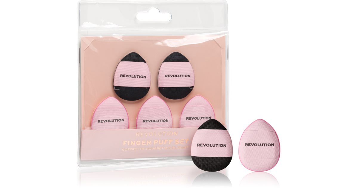 Makeup Revolution Finger Puff Set | Livrare rapida! | Notino.ro