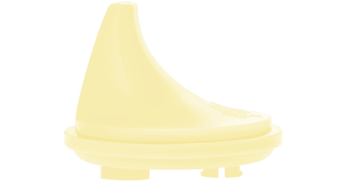 MAM Baby Bottles Soft Touch Spout & Valve set Yellow 4m+(for children