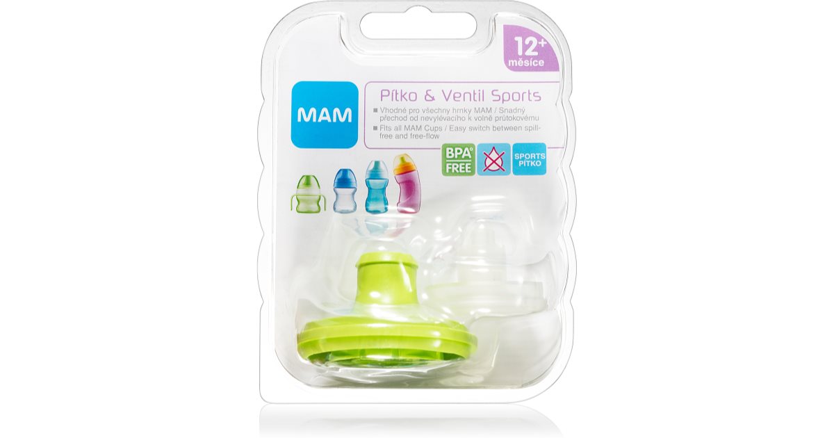 MAM Baby Bottles Spout & Valve Sports set for children | notino.co.uk