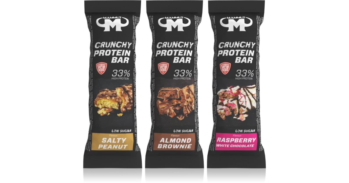 Mammut Crunchy Protein Bar Mix Box Proteinriegel notino.at
