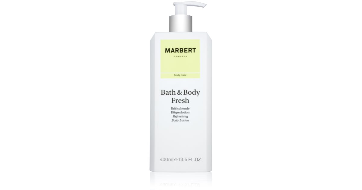 Marbert Bath Body Fresh Leite Corporal Para Mulheres Notino Pt