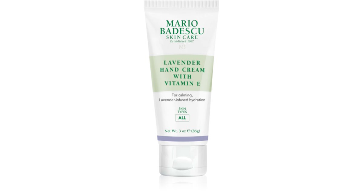 Mario Badescu Lavender Hand Cream Moisturising Hand Cream with vitamin