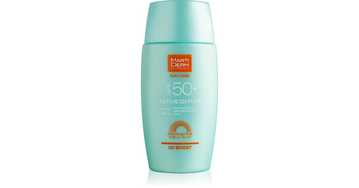 MartiDerm Sun Care Active D Fluid слънцезащитен флуид за лице SPF 50