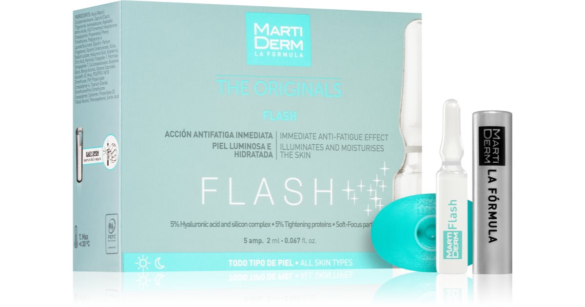 MartiDerm The Originals Flash concentrated treatment in ampoules