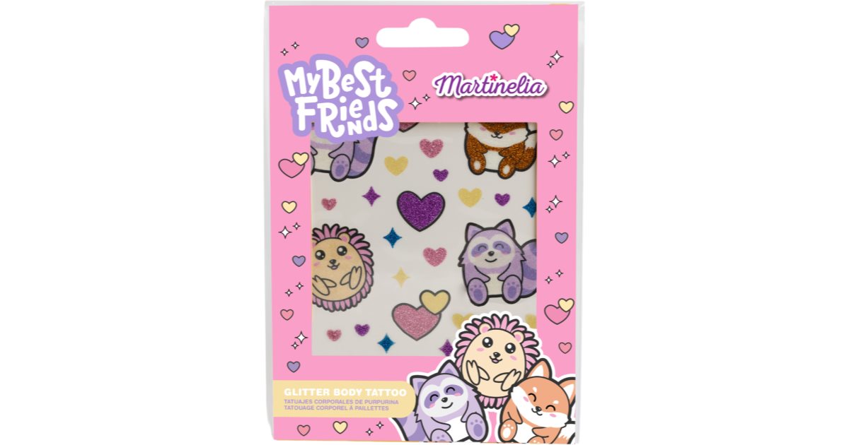 MARTINELIA Einhorn Make-up Set Für Mädchen - Nagellack, Lidschatten & Erdbeer-Duft