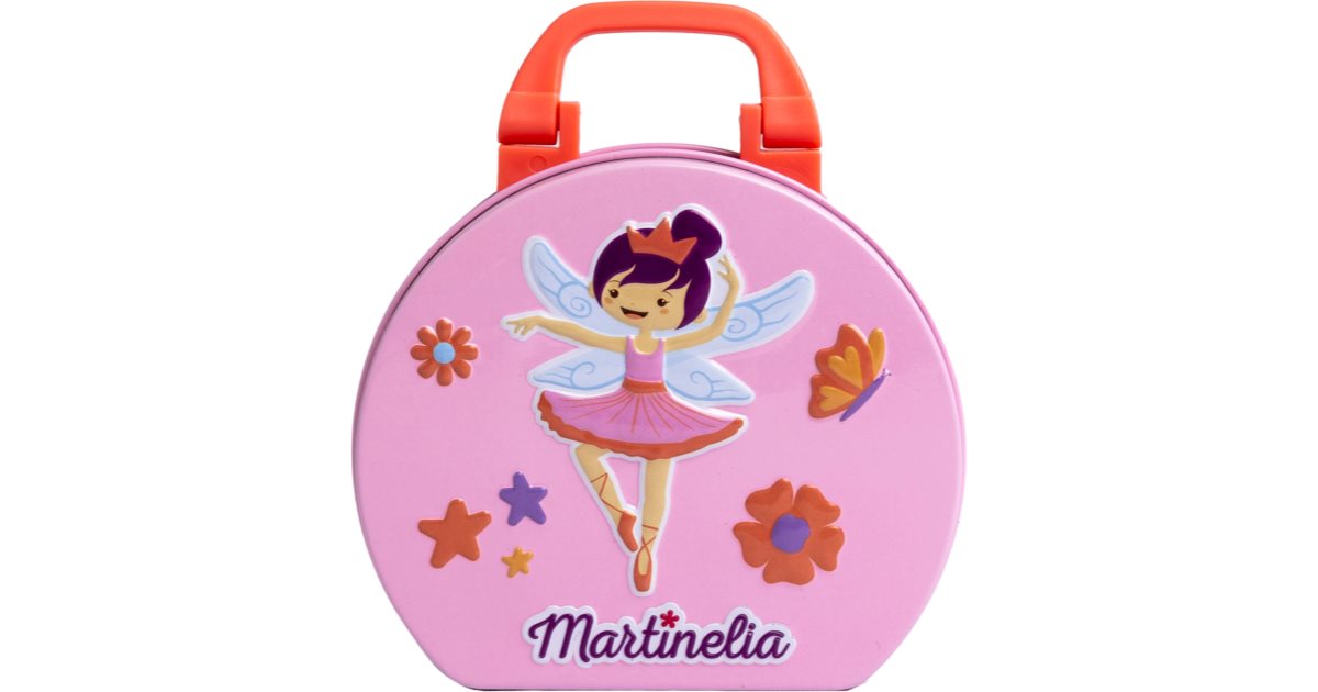 Coffret Maquillage Enfant Martinelia - 4 Fards à Paupières + 2 Gloss + Bandeau Lapin + Stickers - Cosmétiques Sûrs, Non Toxiques - Cadeau Fille - 5
