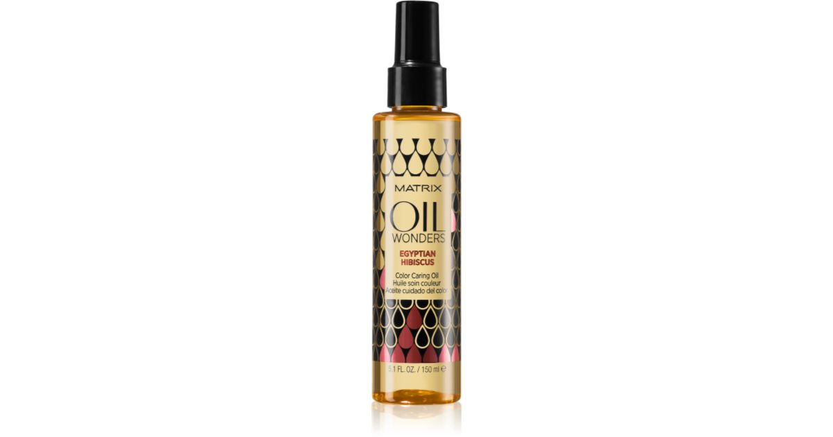 Matrix Oil Wonders Egyptian Hibiscus ухаживающее масло для защиты цвета ...