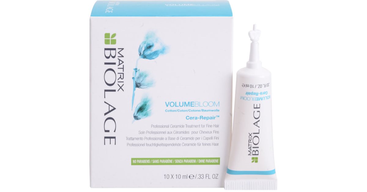 Matrix Biolage Volume Bloom Cera-Repair Hair Treatment for Fine Hair
