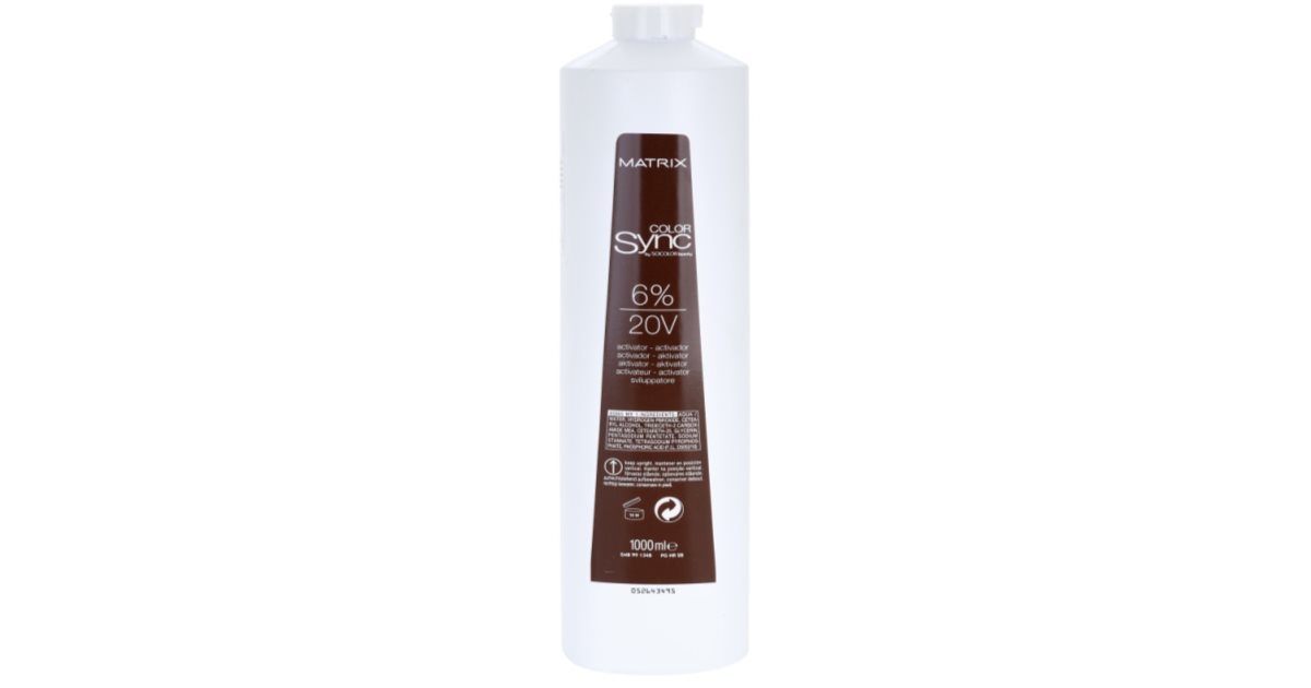 Matrix Sync Activator aktivační emulze 6 % 20 vol. | notino.cz