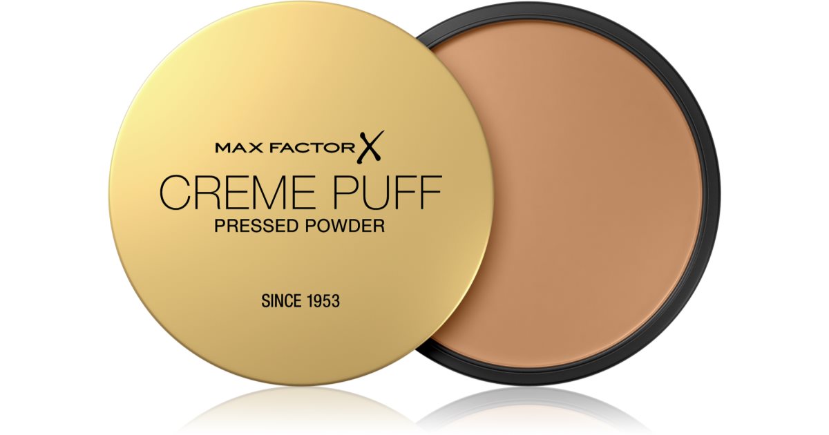 Пудра max factor. Max Factor / компактная пудра Creme Puff, 21 г. Пудра Макс фактор Creme Puff палитра цветов. MAXFACTOR пудра Creme Puff Gold 13. Max Factor Creme Puff Pressed Powder since 1953.