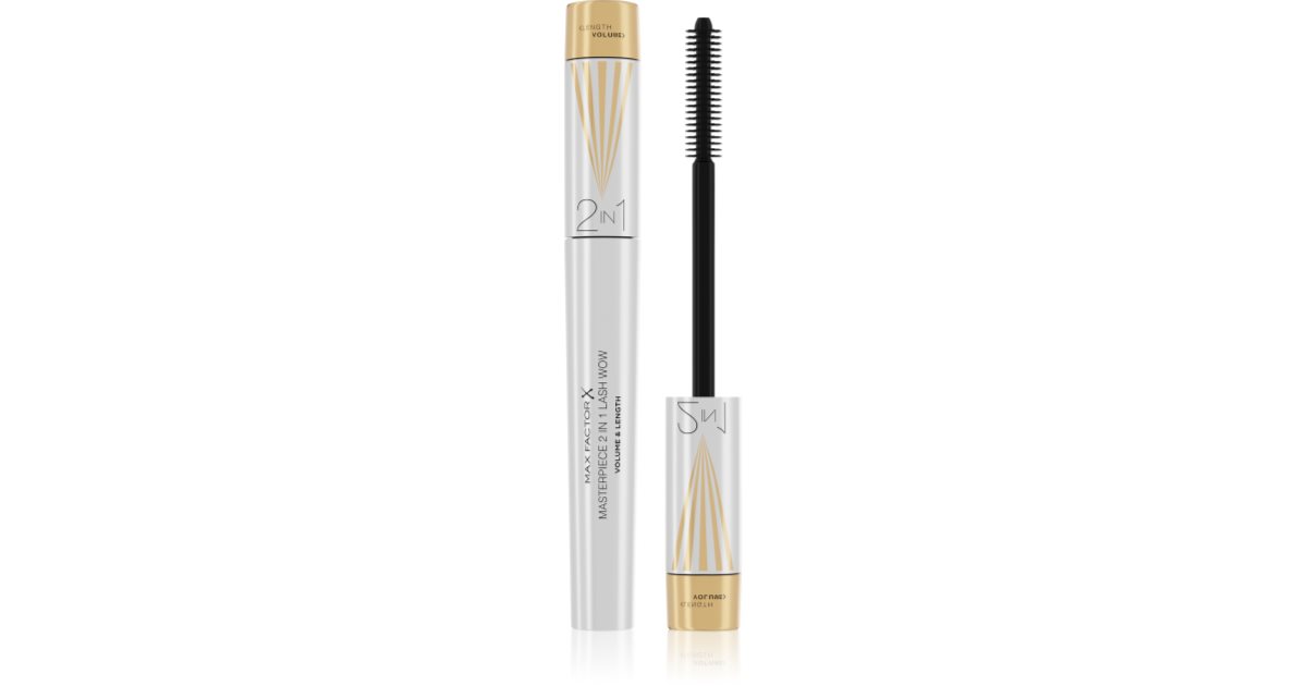 Max Factor Masterpiece Lash Wow Mascara Voor Verlenging, Krul En Volume Met Borstel 2in1
