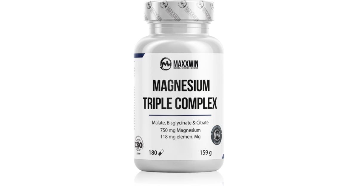 Maxxwin Magnesium Triple Complex kapsle na regeneraci svalů notino.cz