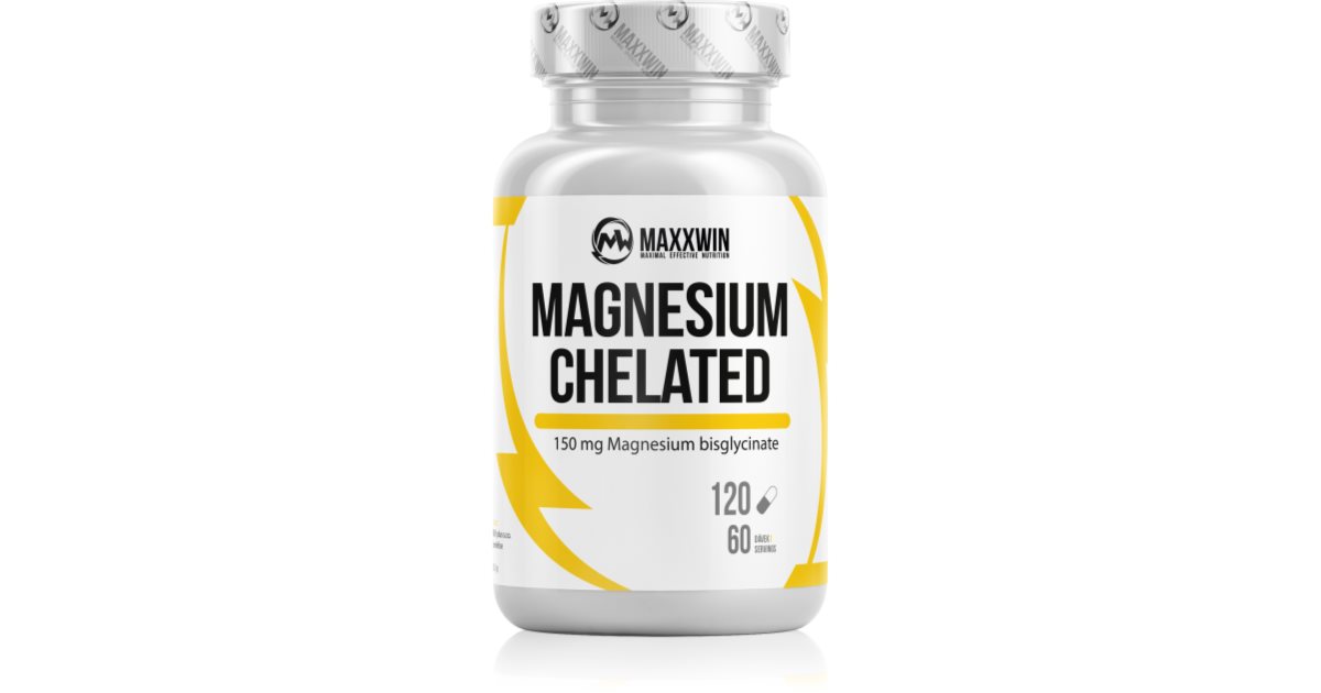 Maxxwin Magnesium Chelated Kapseln mit regenerierender Wirkung notino.at