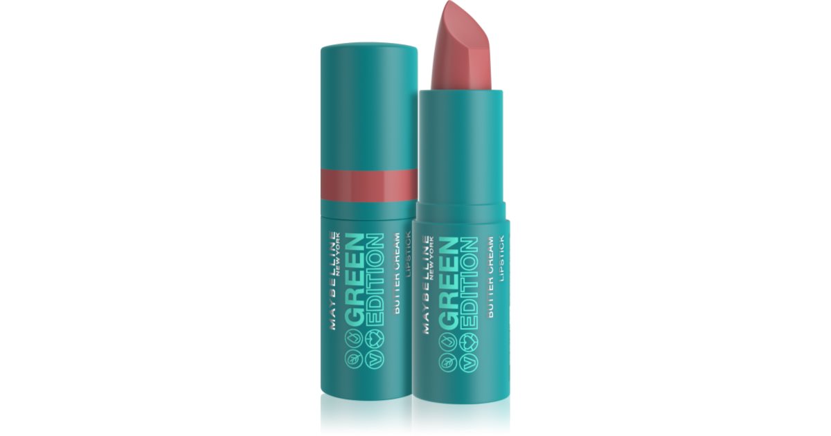 Rouge à Lèvres Maybelline Green Edition – Teinte 005 Rainforest, Neuf Sous Blister