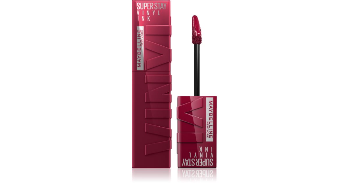 MAYBELLINE NEW YORK SuperStay Vinyl Ink long-lasting liquid lipstick ...