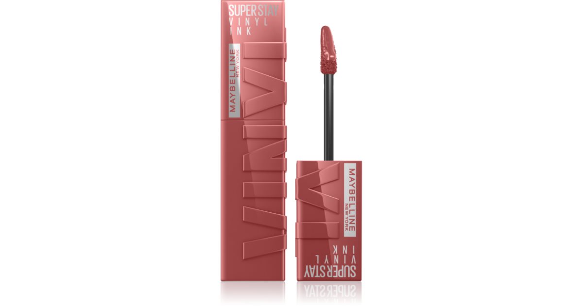 Maybelline SuperStay Vinyl Ink long-lasting liquid lipstick | notino.co.uk