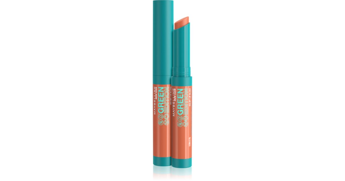 Rouge à Lèvres Hydratant Maybelline Green Edition - Teinte 010 Lagoon (rose), Neuf