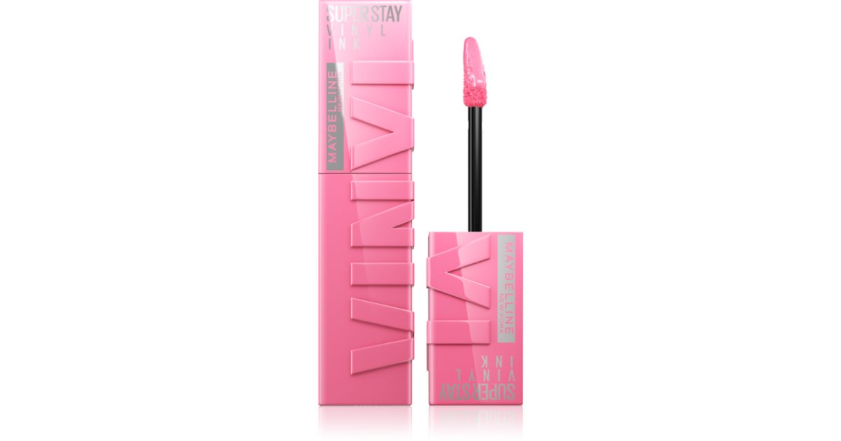 MAYBELLINE NEW YORK SuperStay Vinyl Ink rouge à lèvres liquide longue ...