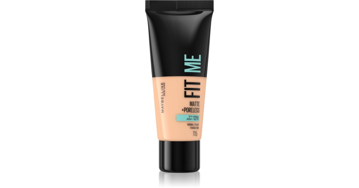 MAYBELLINE NEW YORK Fit Me! Matte+Poreless матуюча тональна