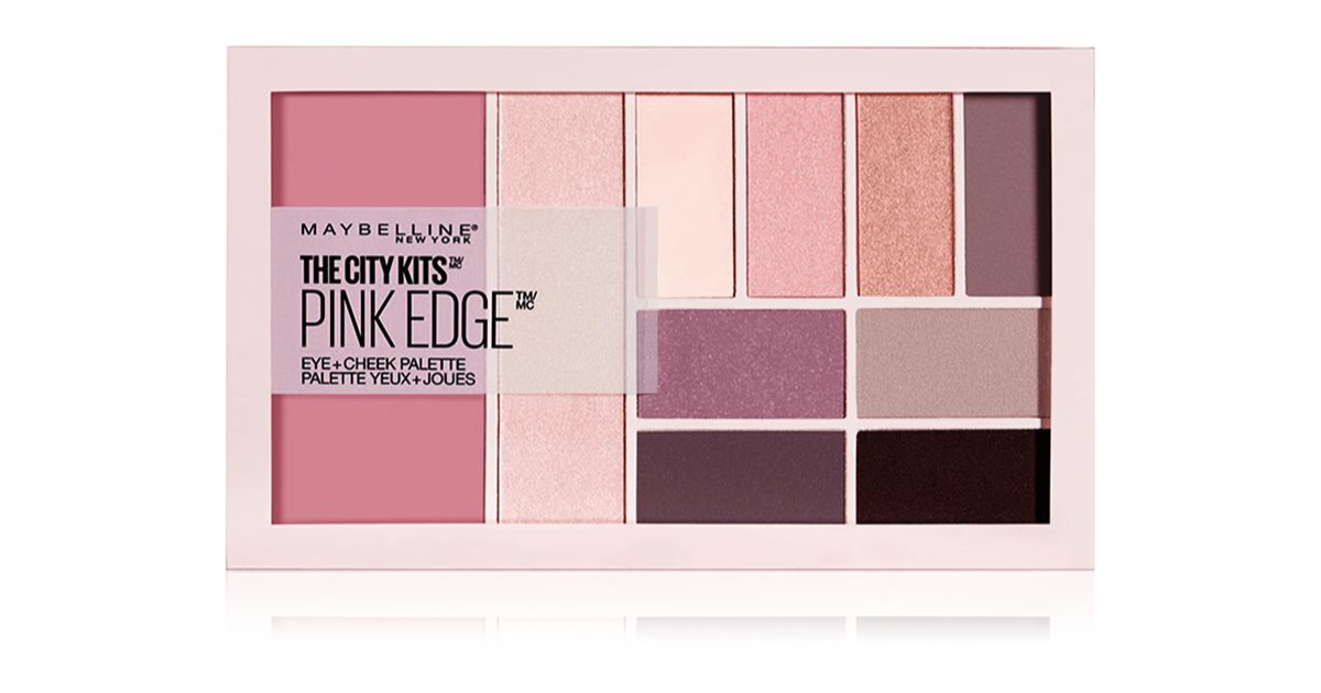 Maybelline The City Kits™ Pink Edge multipurpose palette for face and ...