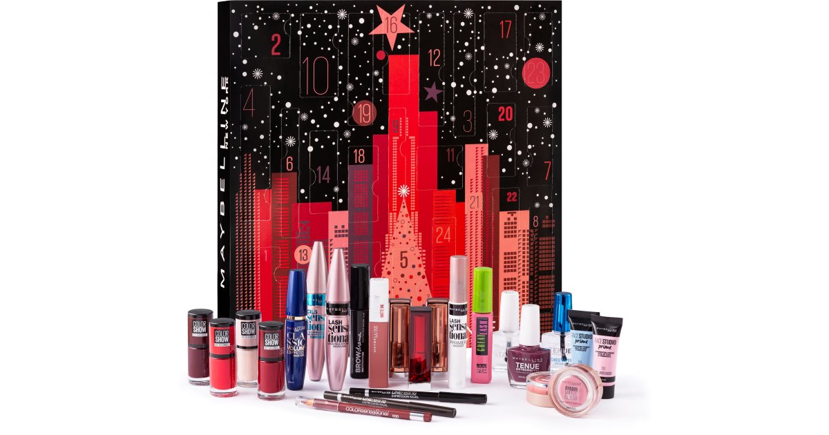 Maybelline Christmas calendrier de l'Avent | notino.be