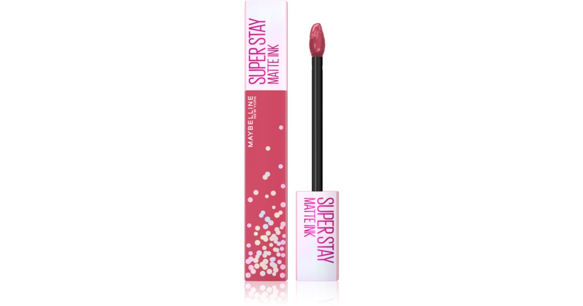 Bingbrush Super Stay Matte Lippenstift – Langanhaltend, Hochpigmentiert, Mit Hyaluronsäure, Set Aus 2 Farben