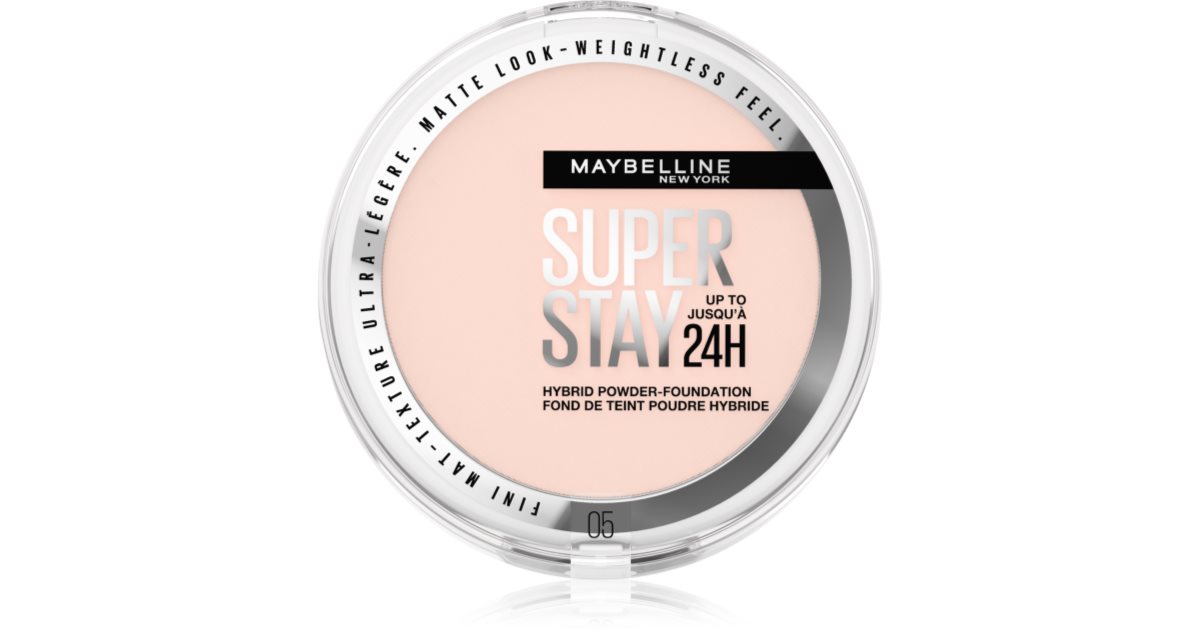 Maybelline SuperStay 24H Hybrid Powder-Foundation compact powder ...