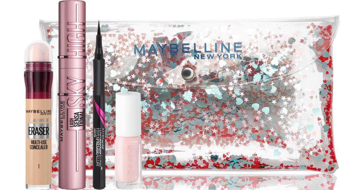 Maybelline Make-Up Set Geschenkset (für Gesicht und Augen)