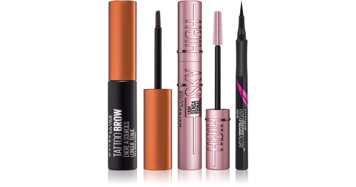 Maybelline Make-Up Set set za zvýhodněnou cenu Medium Brown(na oči a ...