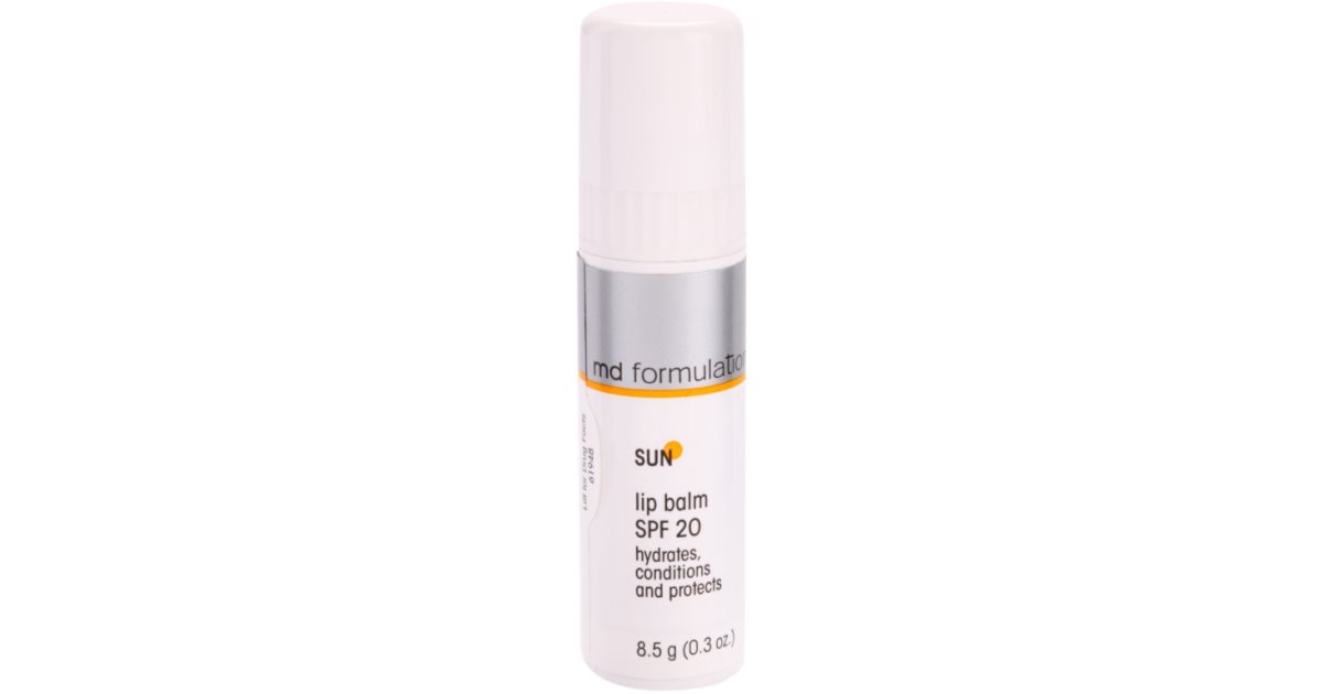 Spf Md MD Formulations Sun защитен балсам за устни SPF 20 | notino.bg