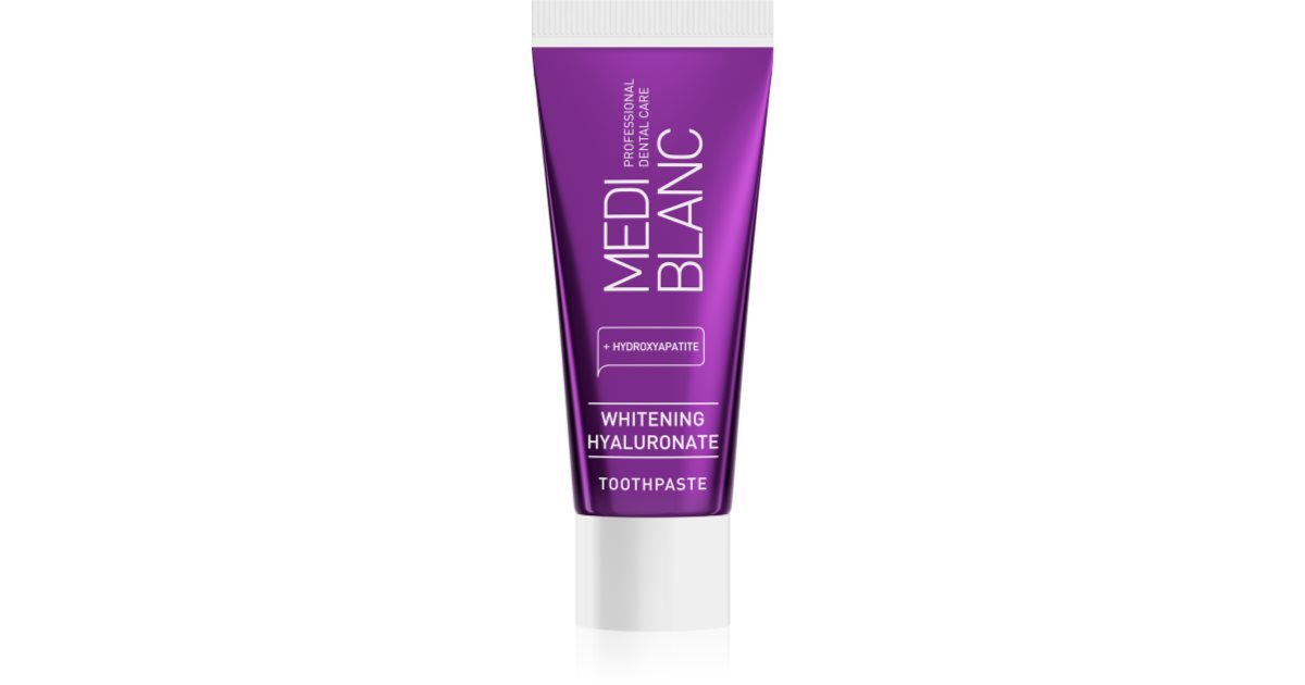 MEDIBLANC Toothpaste Hyaluronic Acid whitening toothpaste with sodium ...