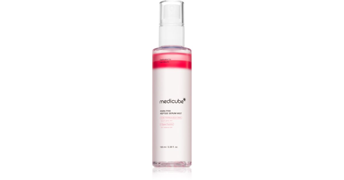 medicube PDRN Pink Glutathione Serum Mist brightening face serum with firming effect