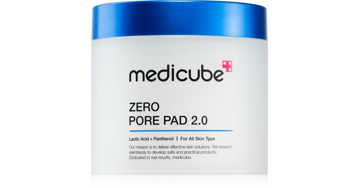Medicube Zero Pore Pad 2.0 Pīlinga plāksnītes ar nogludinošu un poras mazinošu efektu | notino.lv