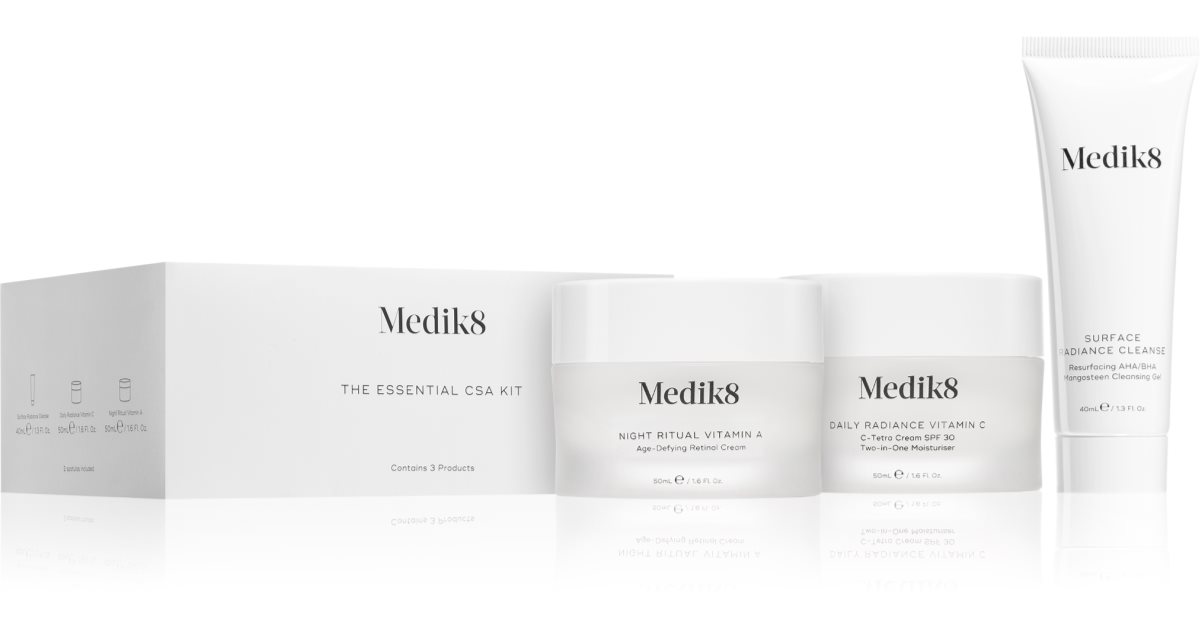 Medik8 The Csa Kit Essential Skin Care Set 