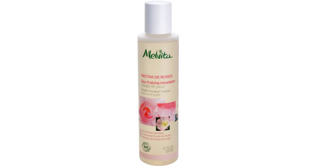 Melvita Nectar de Roses освежающая мицеллярная вода для лица и кожи ...