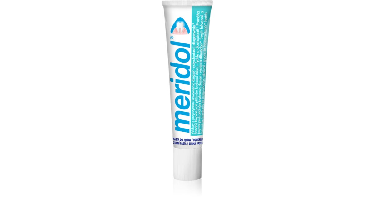Meridol Toothpaste Ingredients Meridol Gum Protection toothpaste supporting regeneration of irritated ...