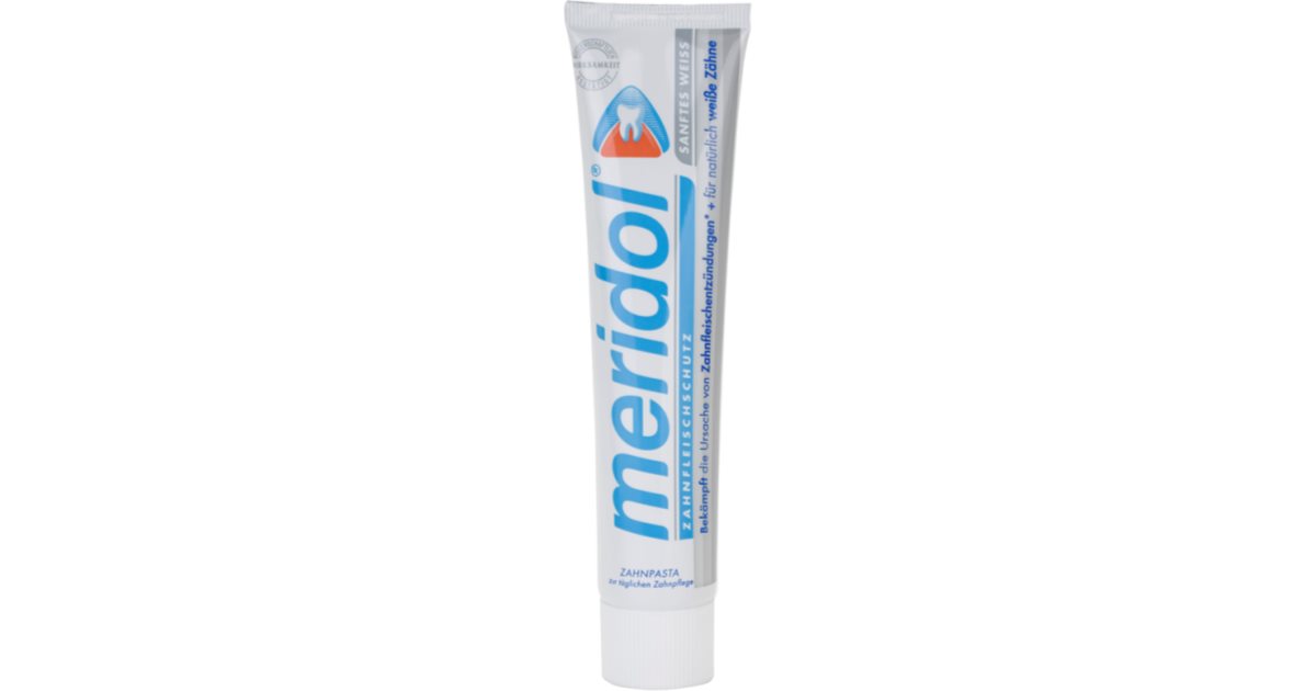 Meridol Toothpaste Ingredients Meridol Gentle White Toothpaste Against Gum Bleeding and Periodontal ...