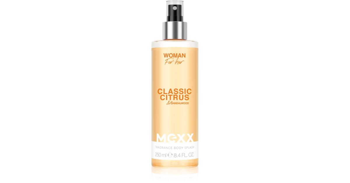 Mexx Woman Classic Citrus Sandalwood New erfrischendes Bodyspray