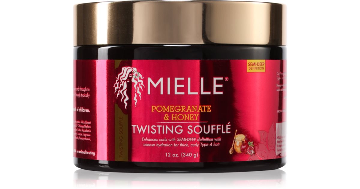 Mielle Pomegranate Honey hair cream for wavy and curly hair notino