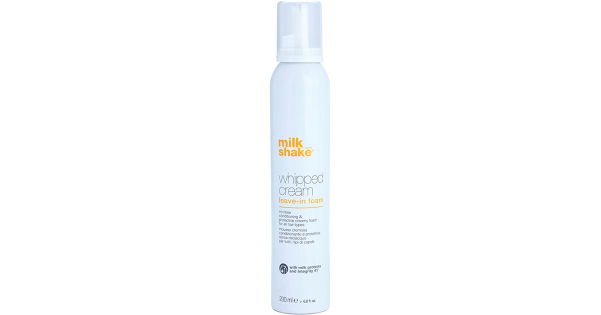 Milk Shake Whipped Cream Nourishing Protective Foam for all hair types 