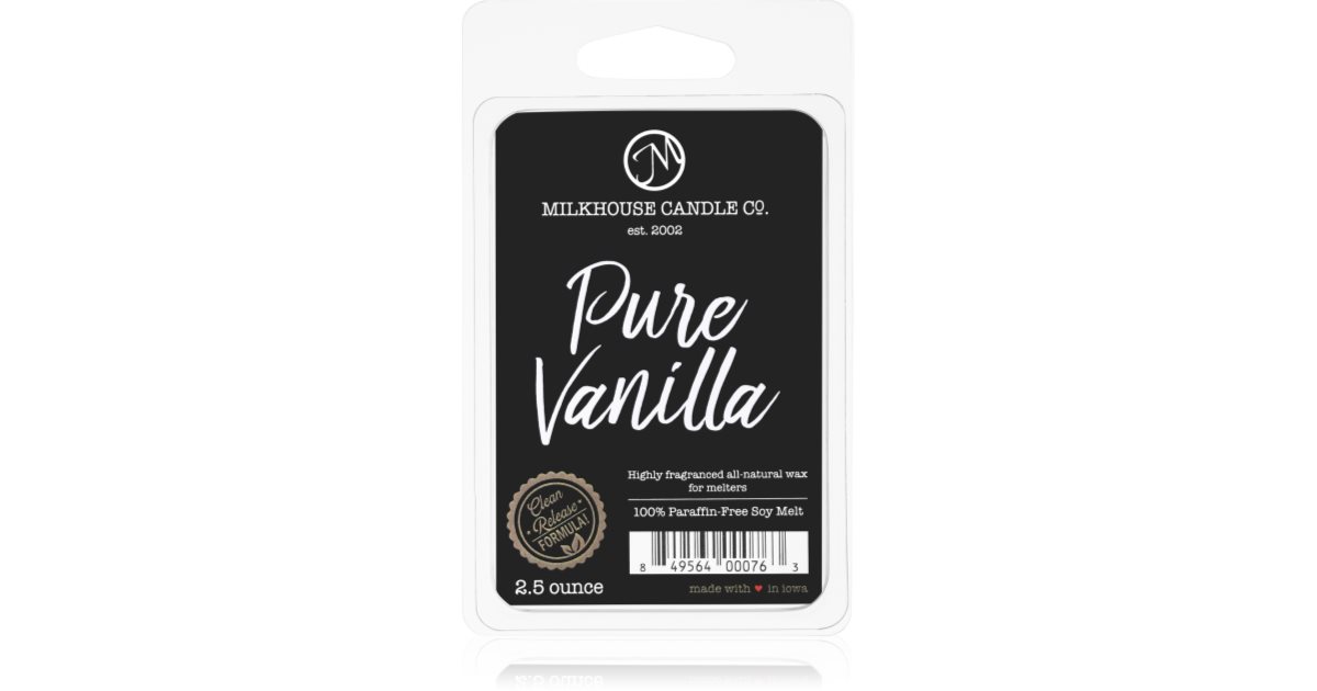 Milkhouse Candle Co. Creamery Pure Vanilla kausēts vasks notino.lv