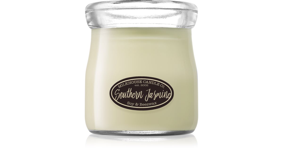 Milkhouse Candle Co. Creamery Southern Jasmine vonná svíčka Cream Jar