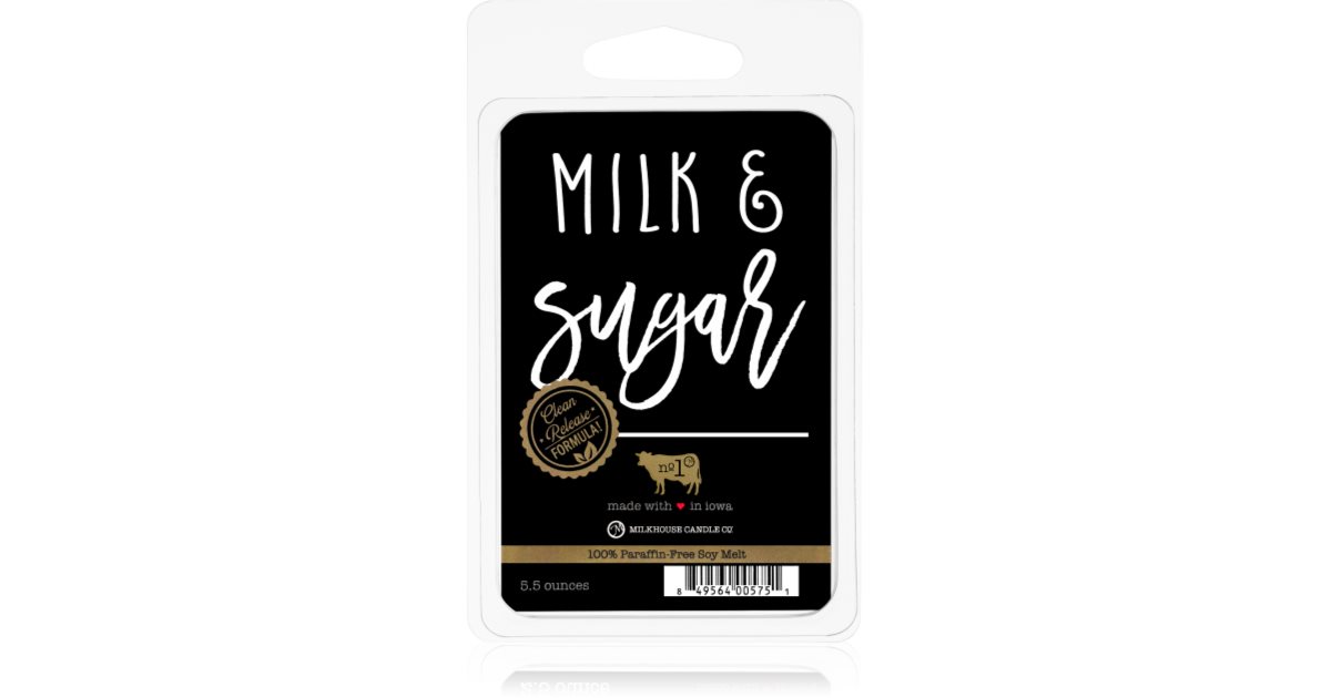 Milkhouse Candle Co. Farmhouse Milk & Sugar wax melt notino.co.uk