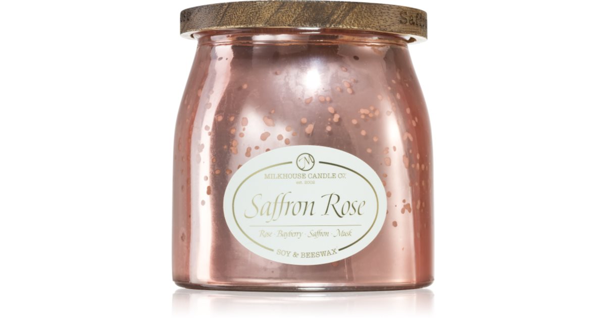 Milkhouse Candle Co. Creamery Saffron & Rose świeczka zapachowa Butter