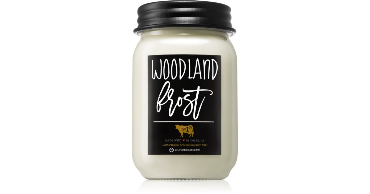 Milkhouse Candle Co. Farmhouse Woodland Frost scented candle notino.co.uk