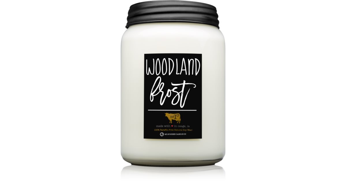 Milkhouse Candle Co. Farmhouse Woodland Frost scented candle I. notino.ie