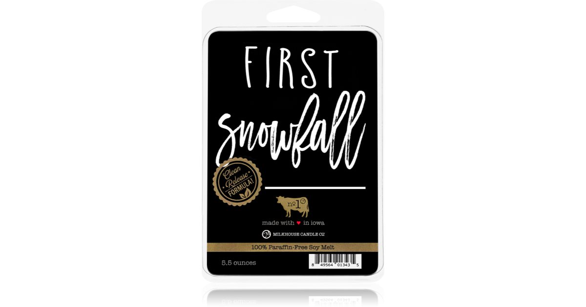 Milkhouse Candle Co. Farmhouse First Snowfall wax melt notino.co.uk