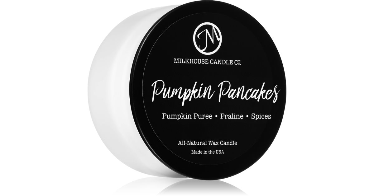 Milkhouse Candle Co. Creamery Pumpkin Pancakes vonná svíčka Sampler Tin
