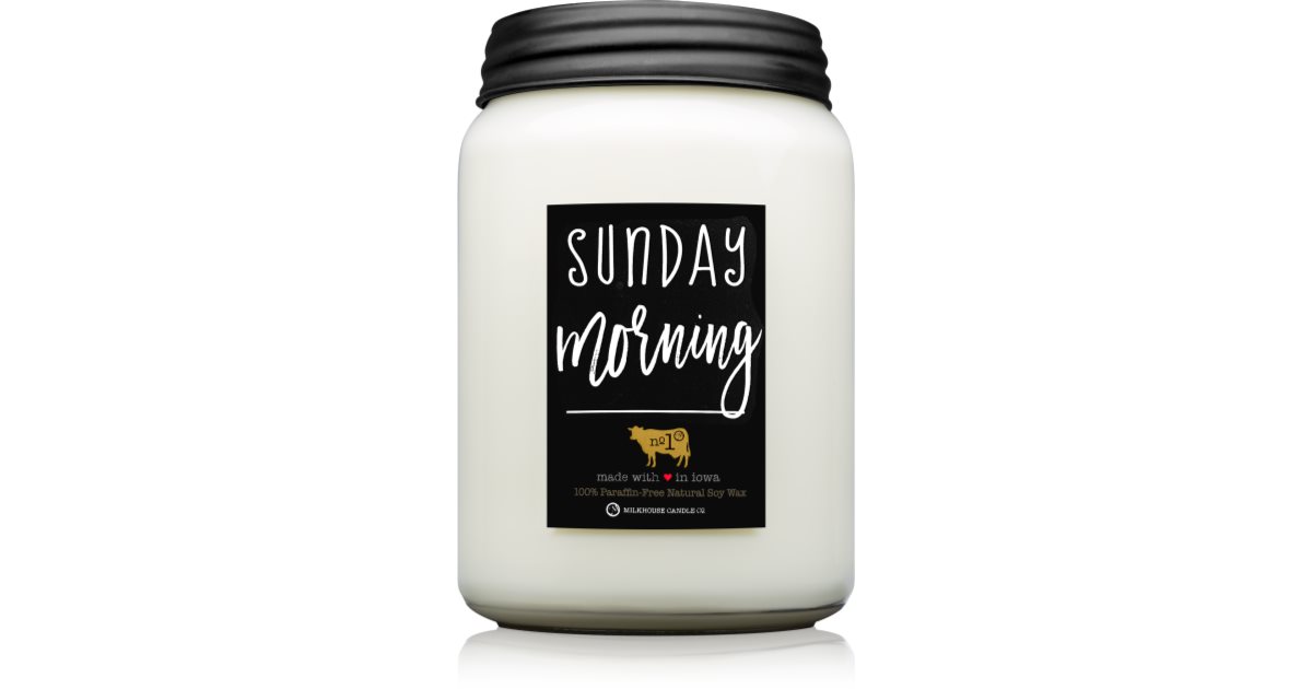 Milkhouse Candle Co. Farmhouse Sunday Morning scented candle Farmhouse