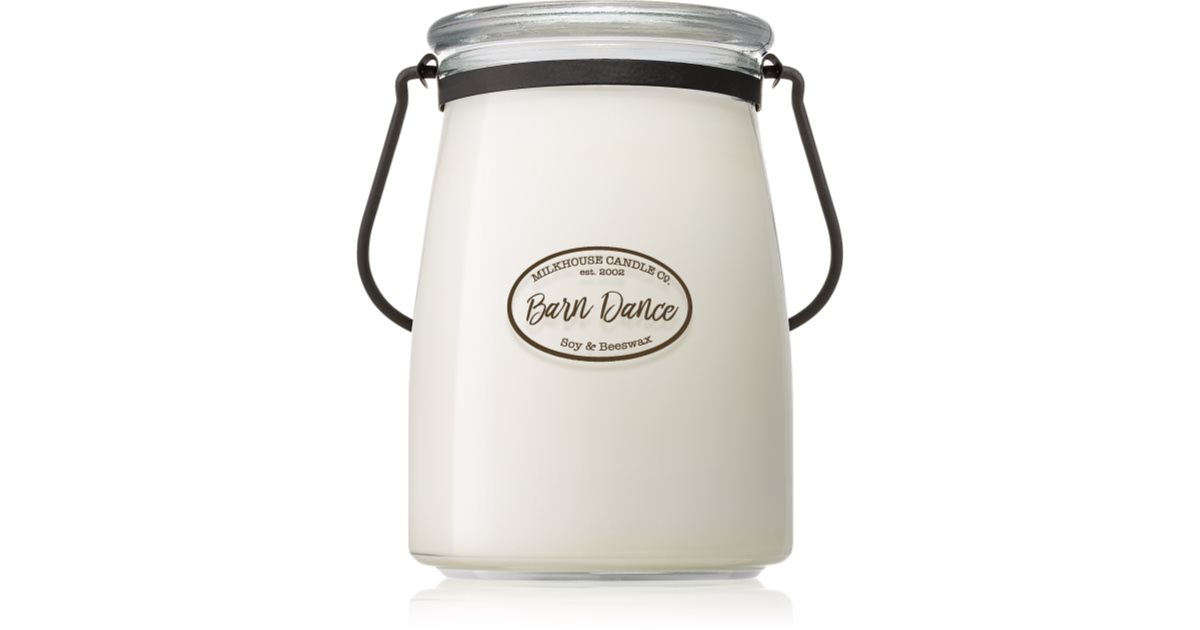 Milkhouse Candle Co. Creamery Barn Dance vonná svíčka Butter Jar